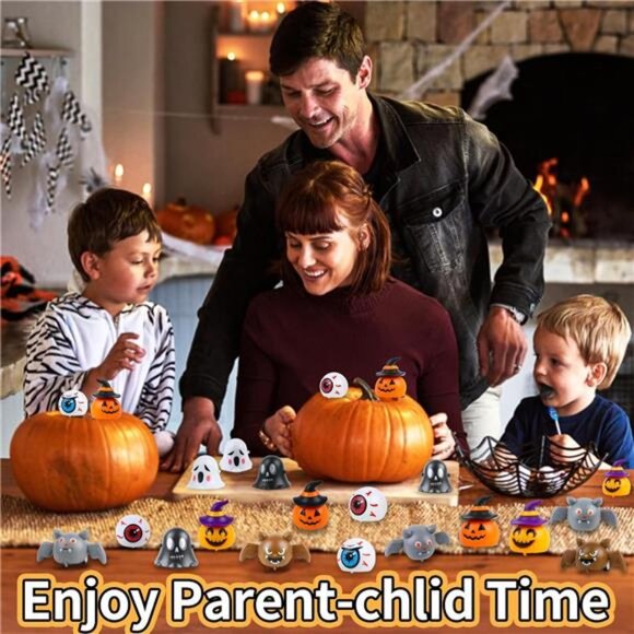 24Pcs Halloween Pull Back Cars,Assorted Mini Friction Powered Vehicle - Picture 6 of 8